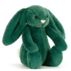 Bashful Teal Bunny small